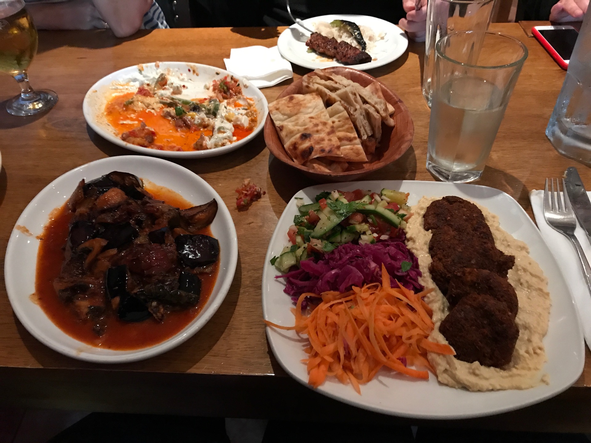 amazing vegetarian option, not that expensive, welcoming staff.