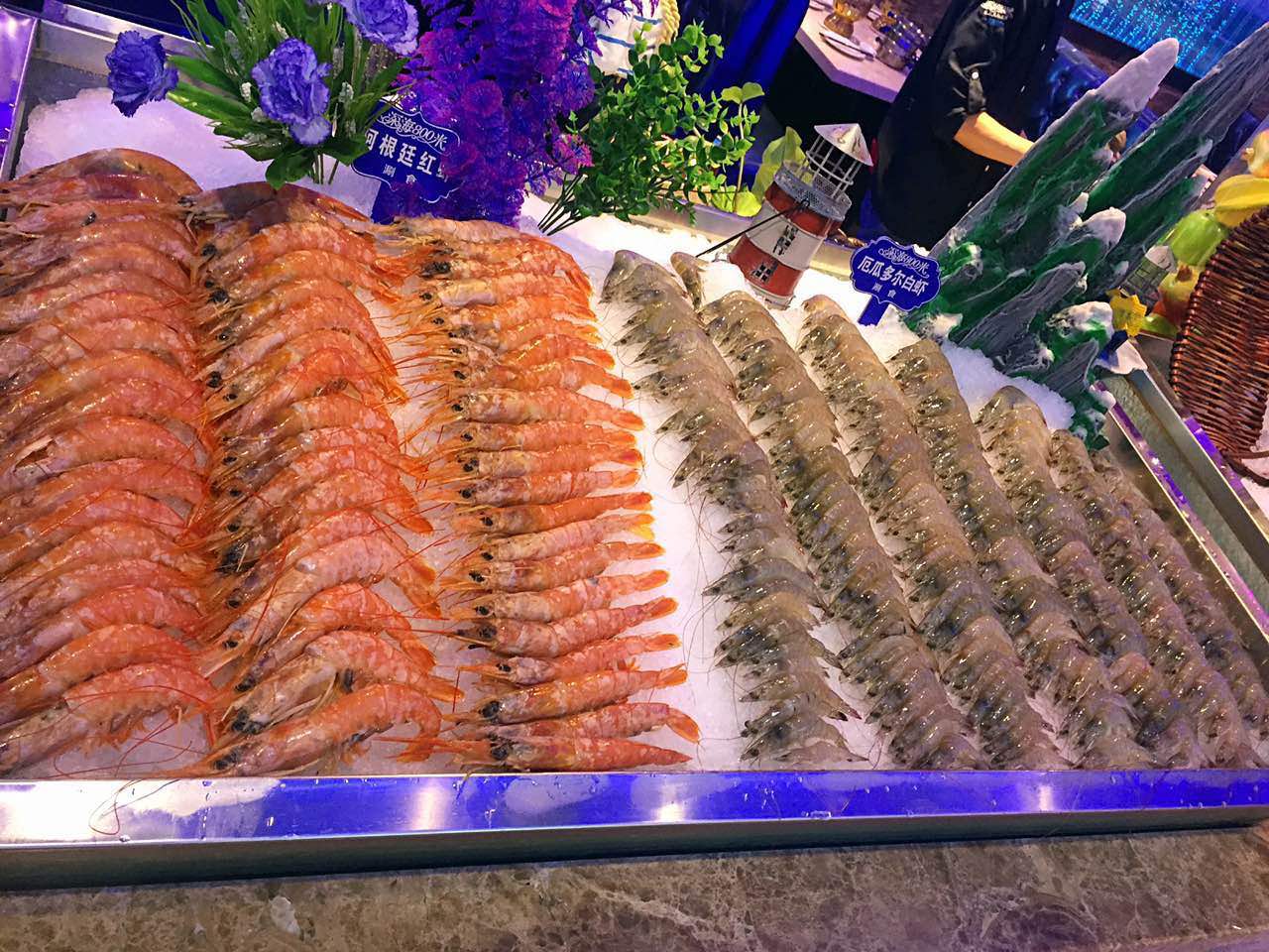 【携程美食林】杭州深海800米海鲜自助(城西银泰城店)餐馆,无意中看到