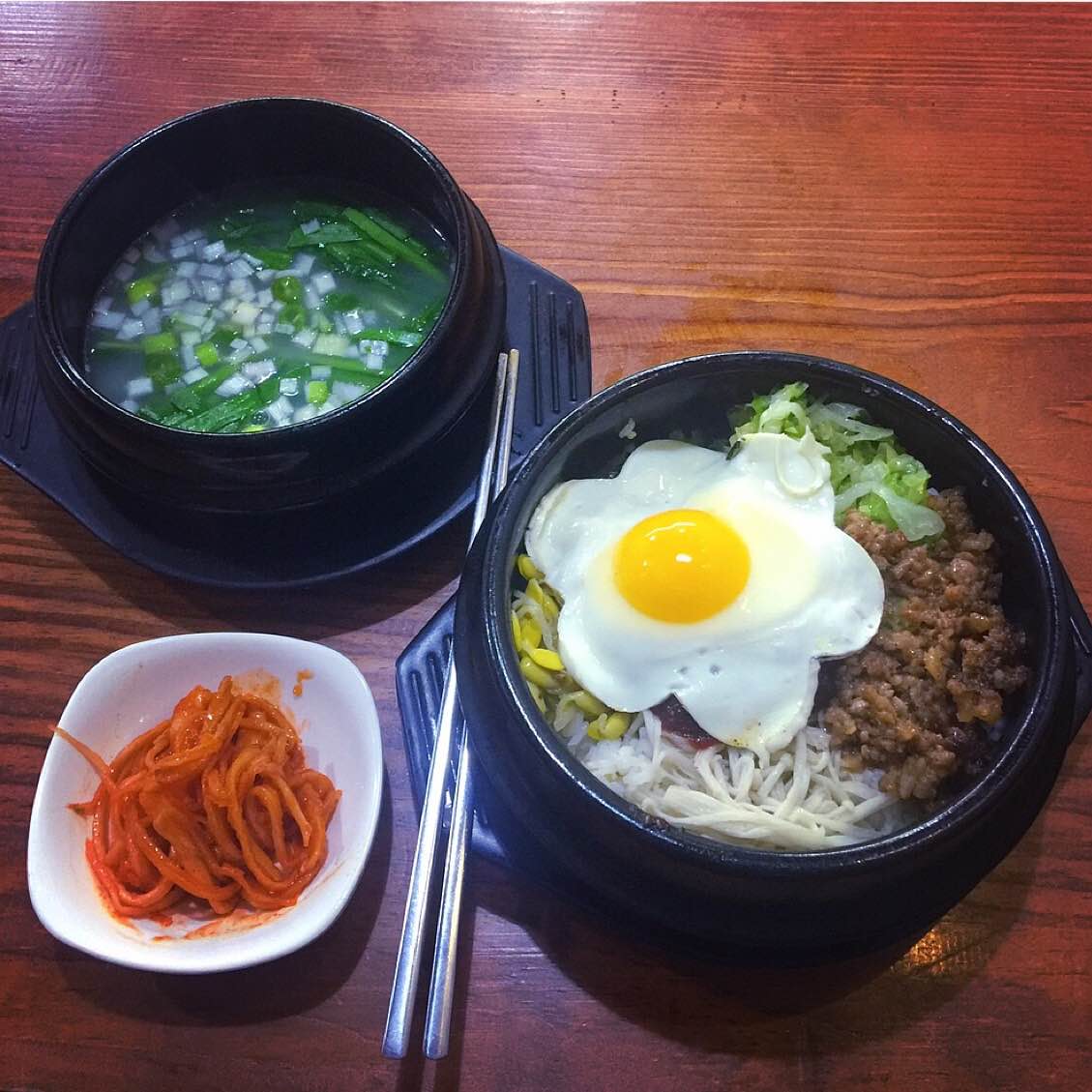 正宗韩国口味!几乎天天都来吃!很棒奥!