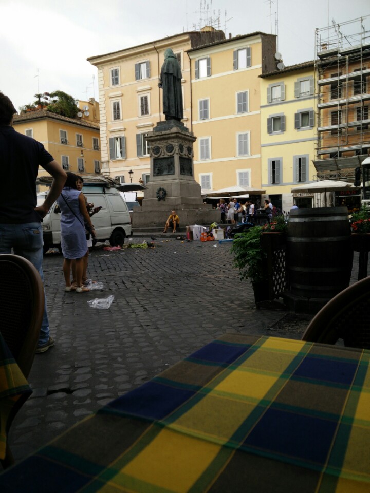 2021forno campo de fiori美食餐厅,flower market closed at 16:.