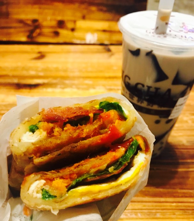 台湾贡茶手抓饼(塔头店) 快餐简餐 直线距离187m