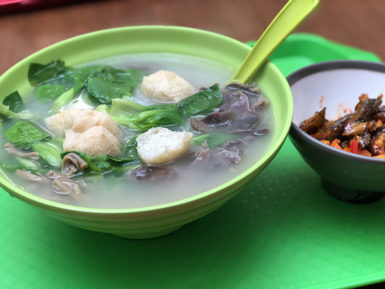 2023丫夫子南京鸭血粉丝汤(世纪东方店)美食餐厅,主要是汤很鲜美,米线