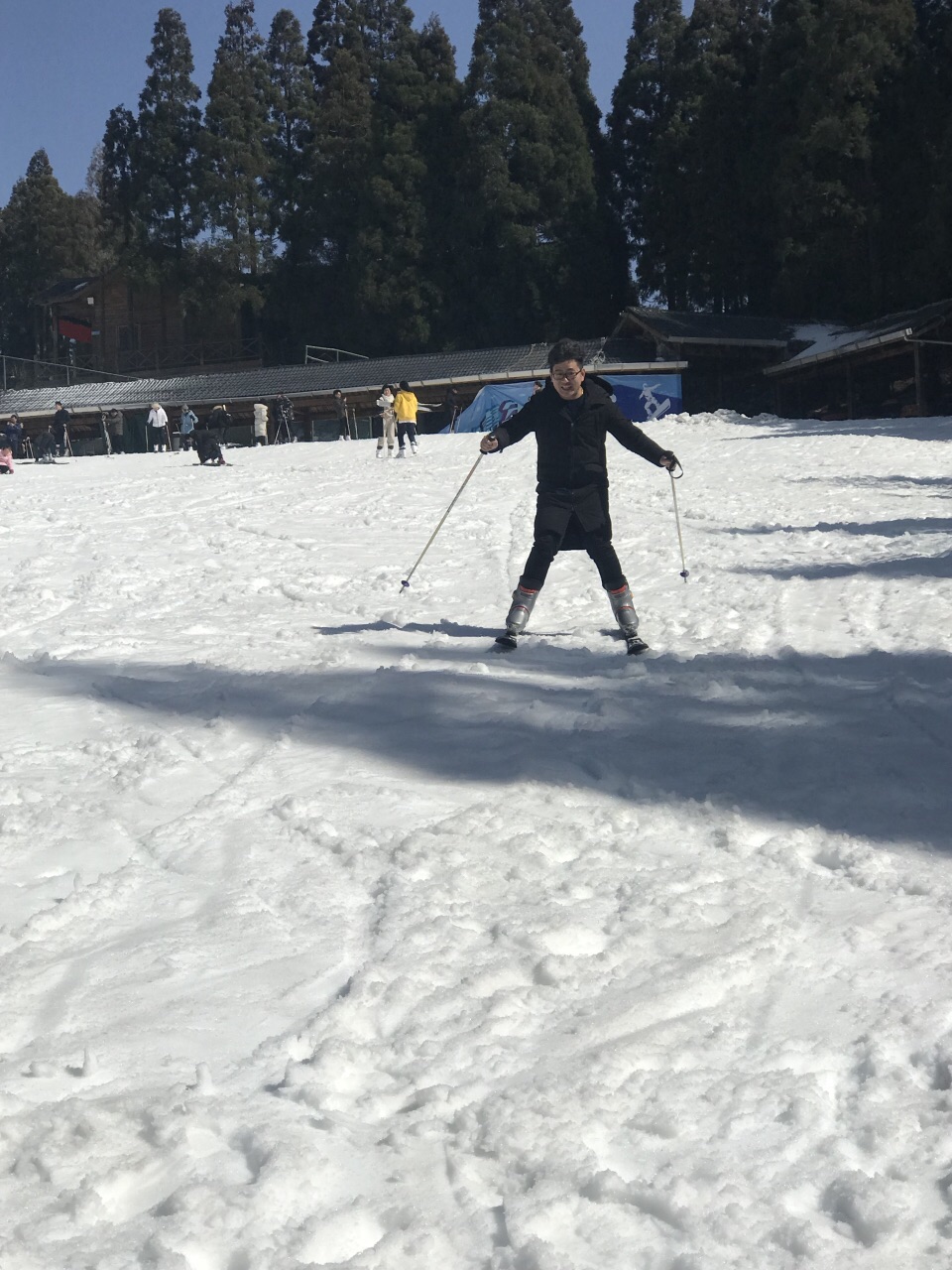 绿水尖滑雪场图片