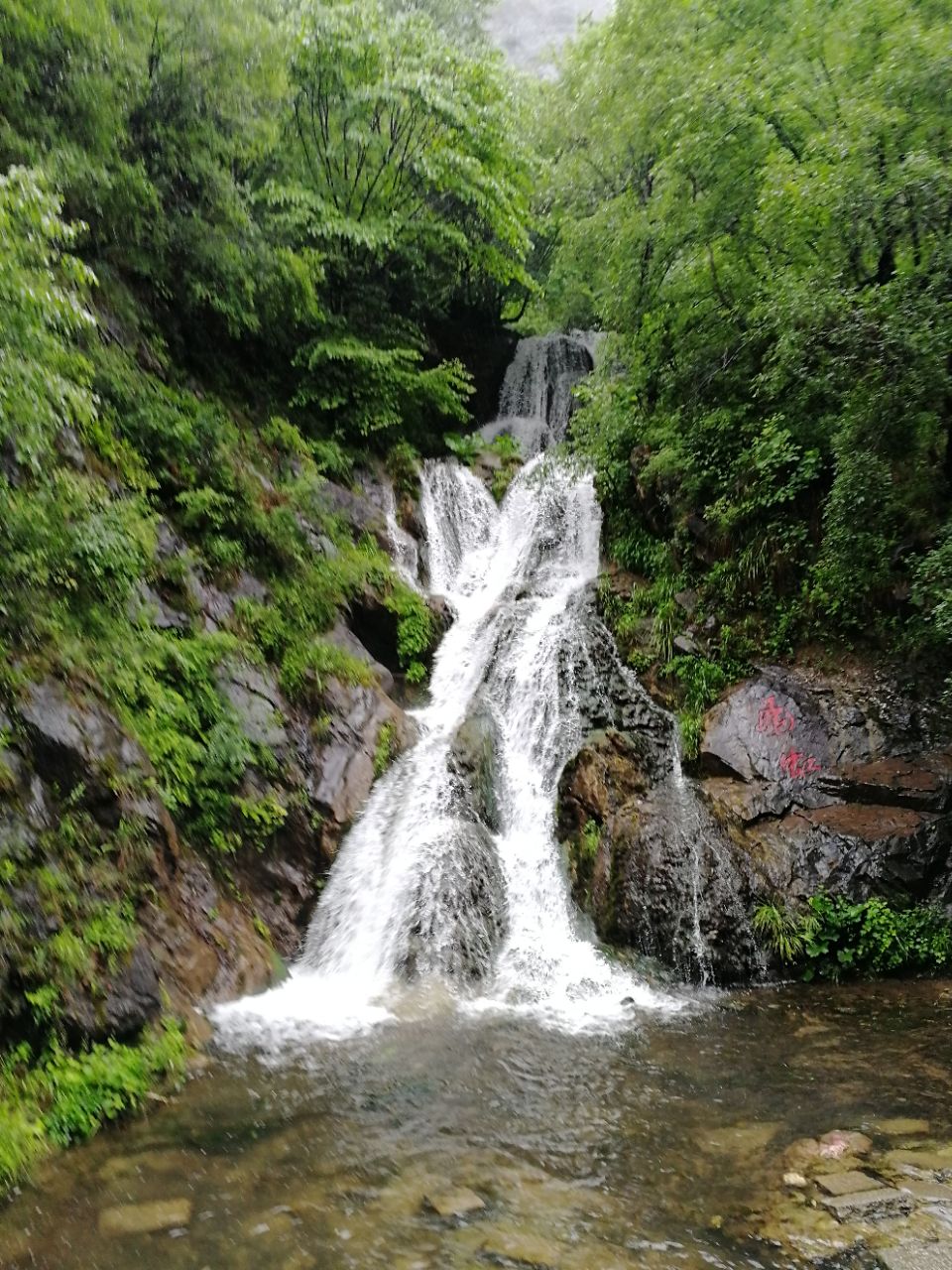 重渡溝風景區旅遊景點攻略圖