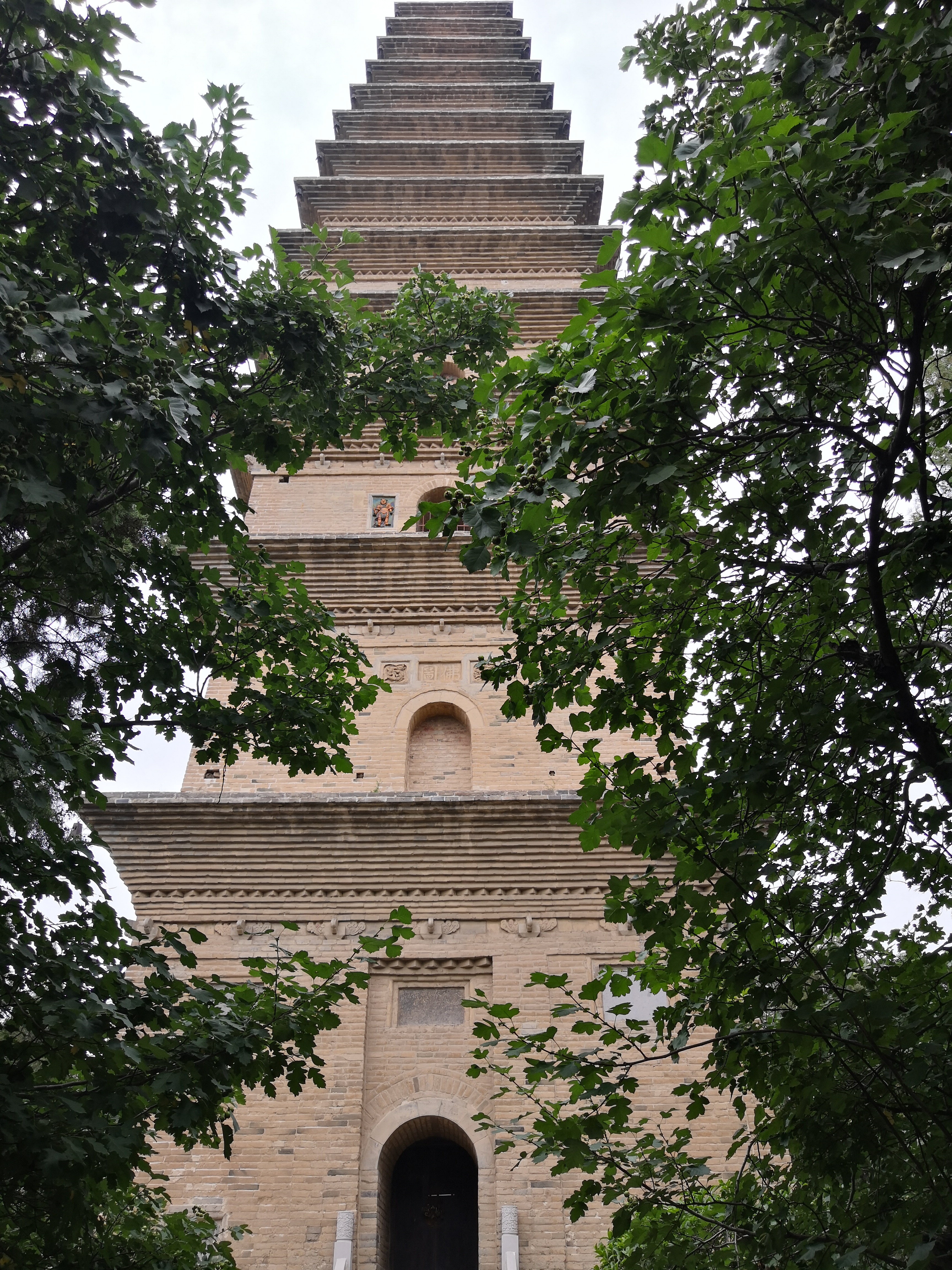 河南普救寺图片