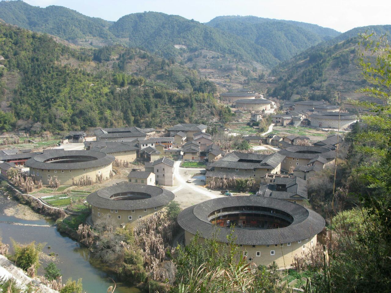 福建土樓永定景區旅遊景點攻略圖