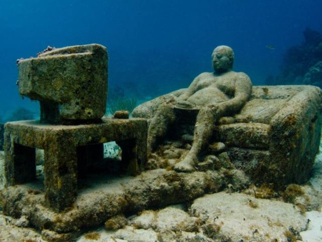 坎昆水下博物馆