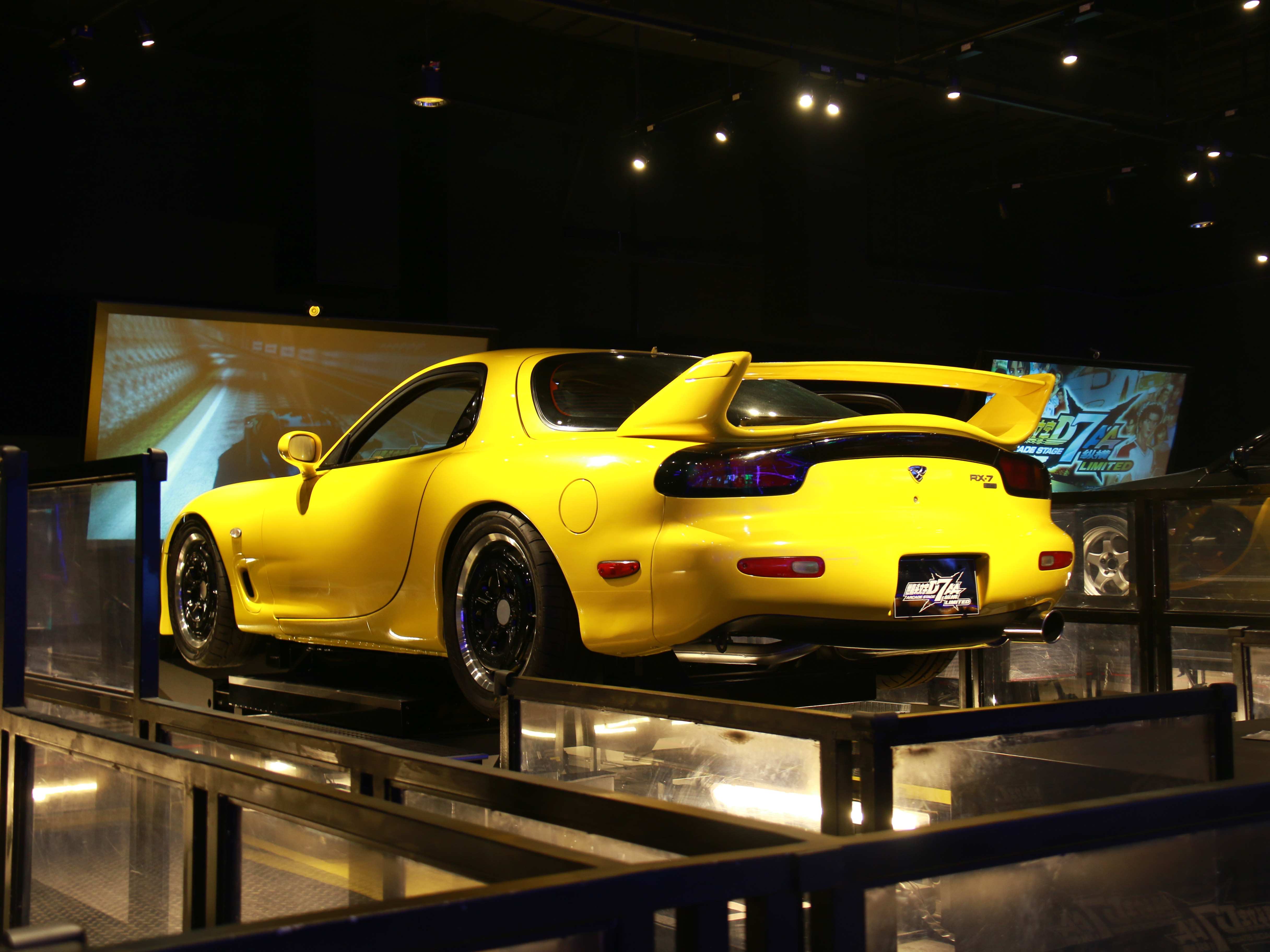 世嘉头文字d 直线距离 100m