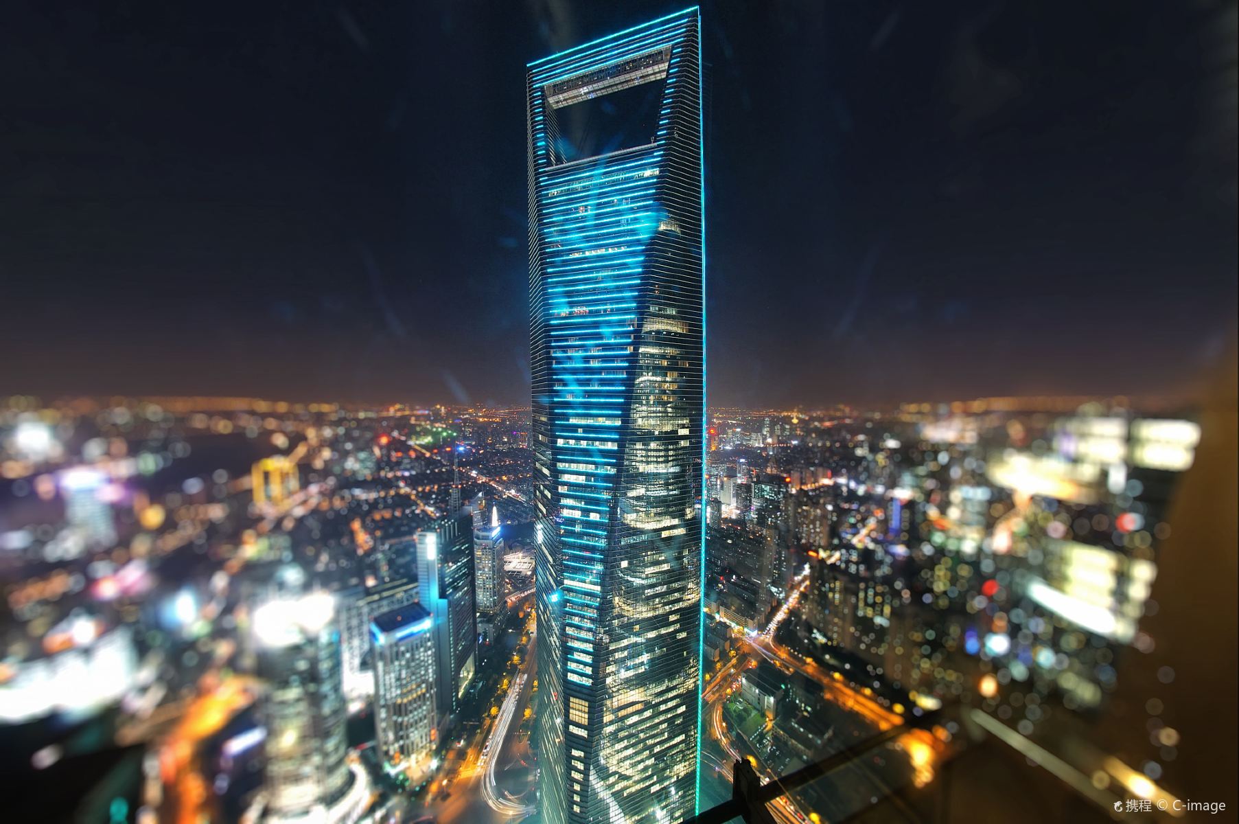 上海金融大厦壁纸图片