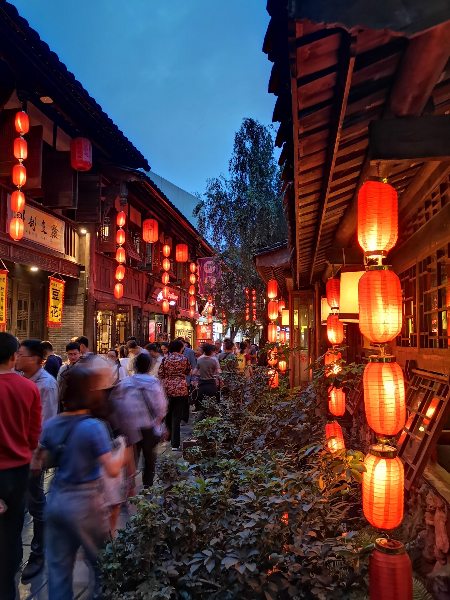 永泰古城夜景图片