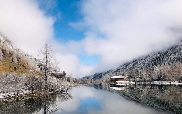 雪满天 冬未隆 来一场戏雪 温泉的旅行 理县游记攻略 携程攻略