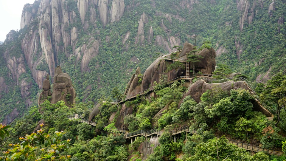 【攜程攻略】三清山三清山風景區景點,這次出遊上山遇見細雨大霧,真是