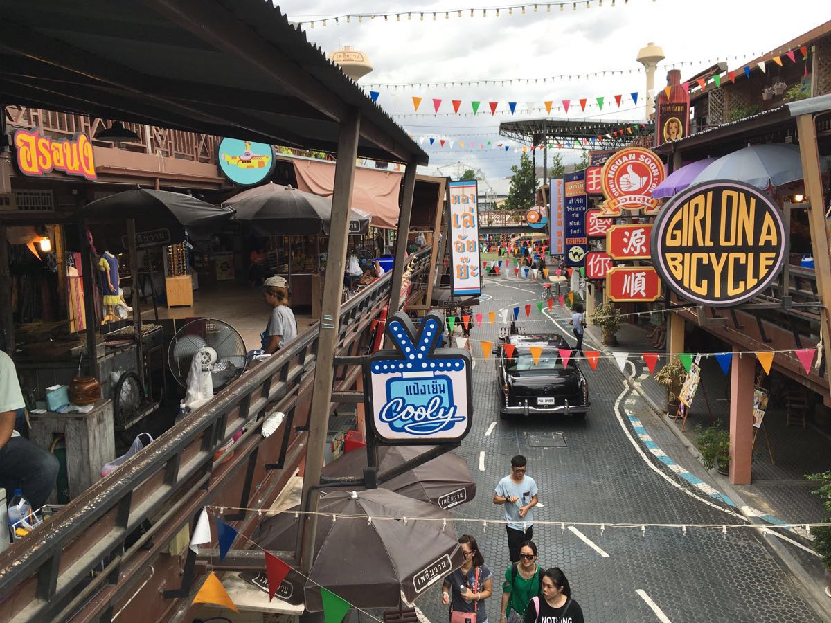 往日情怀怀旧街区旅游景点攻略图