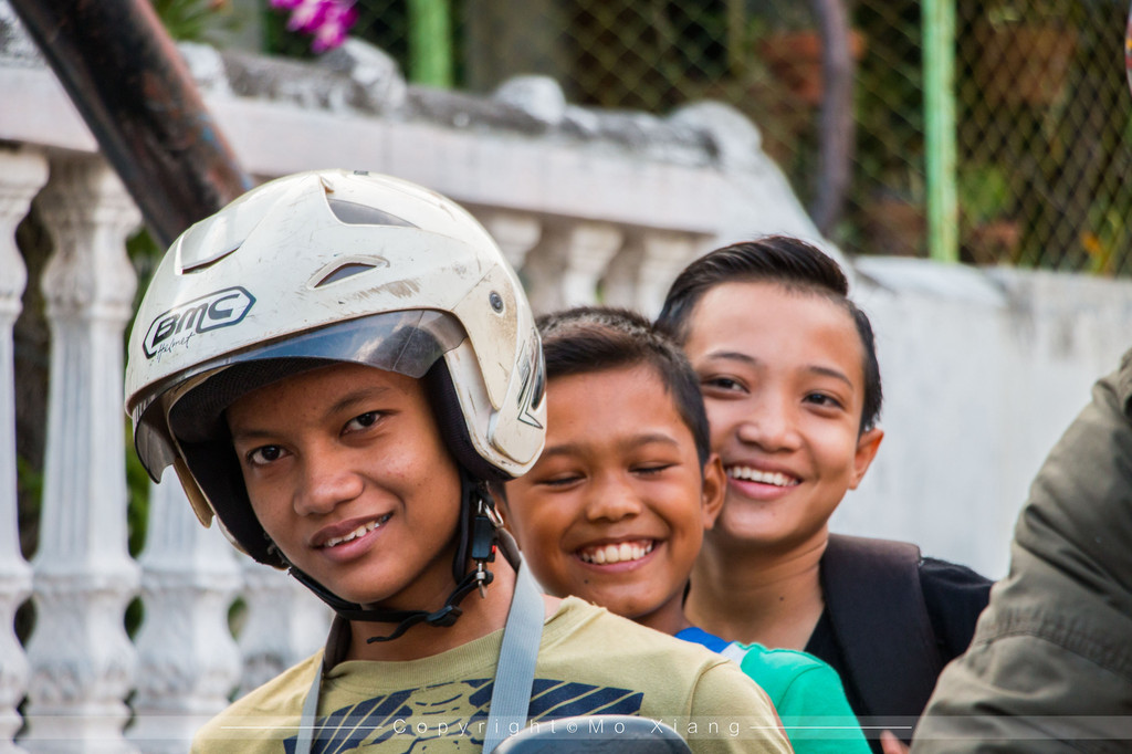 不同的国度,相同的微笑.(印尼之美)