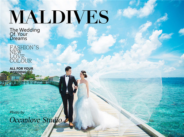 马尔代夫婚纱照价格攻略,马尔代夫婚礼婚纱摄