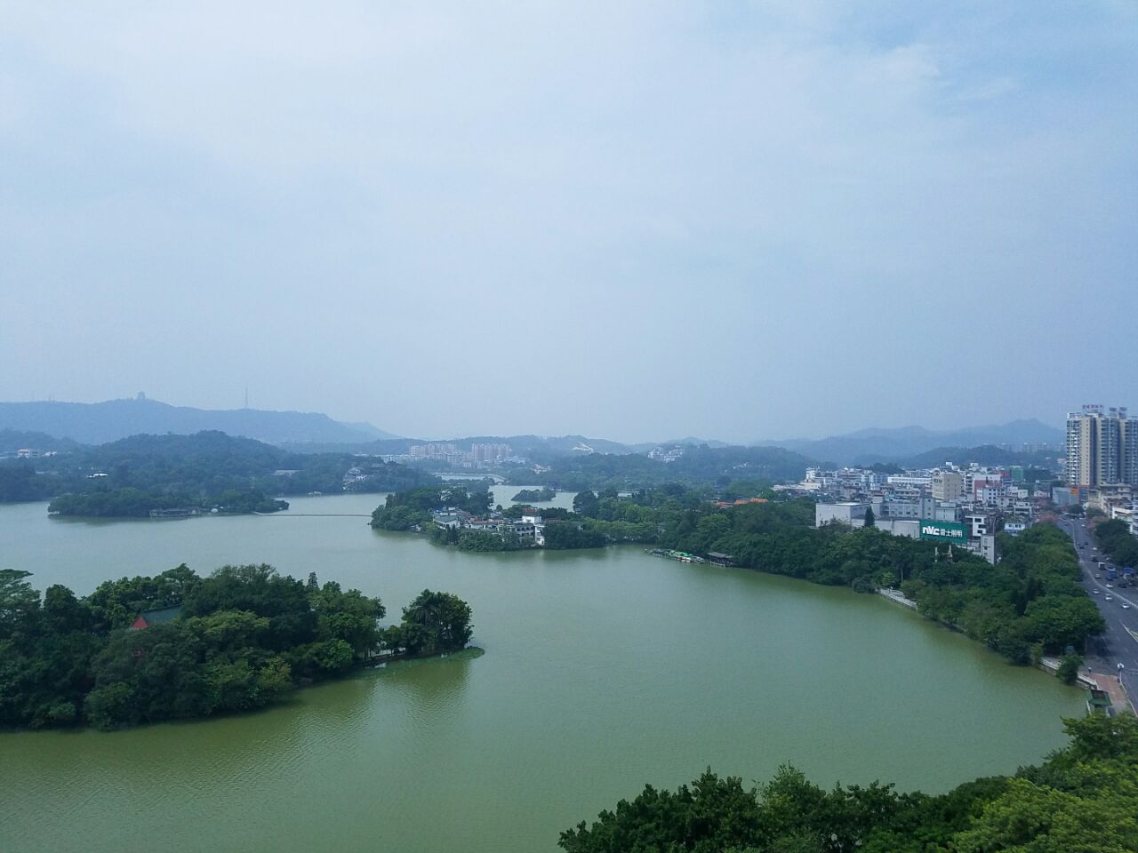 惠州西湖旅遊景點攻略圖