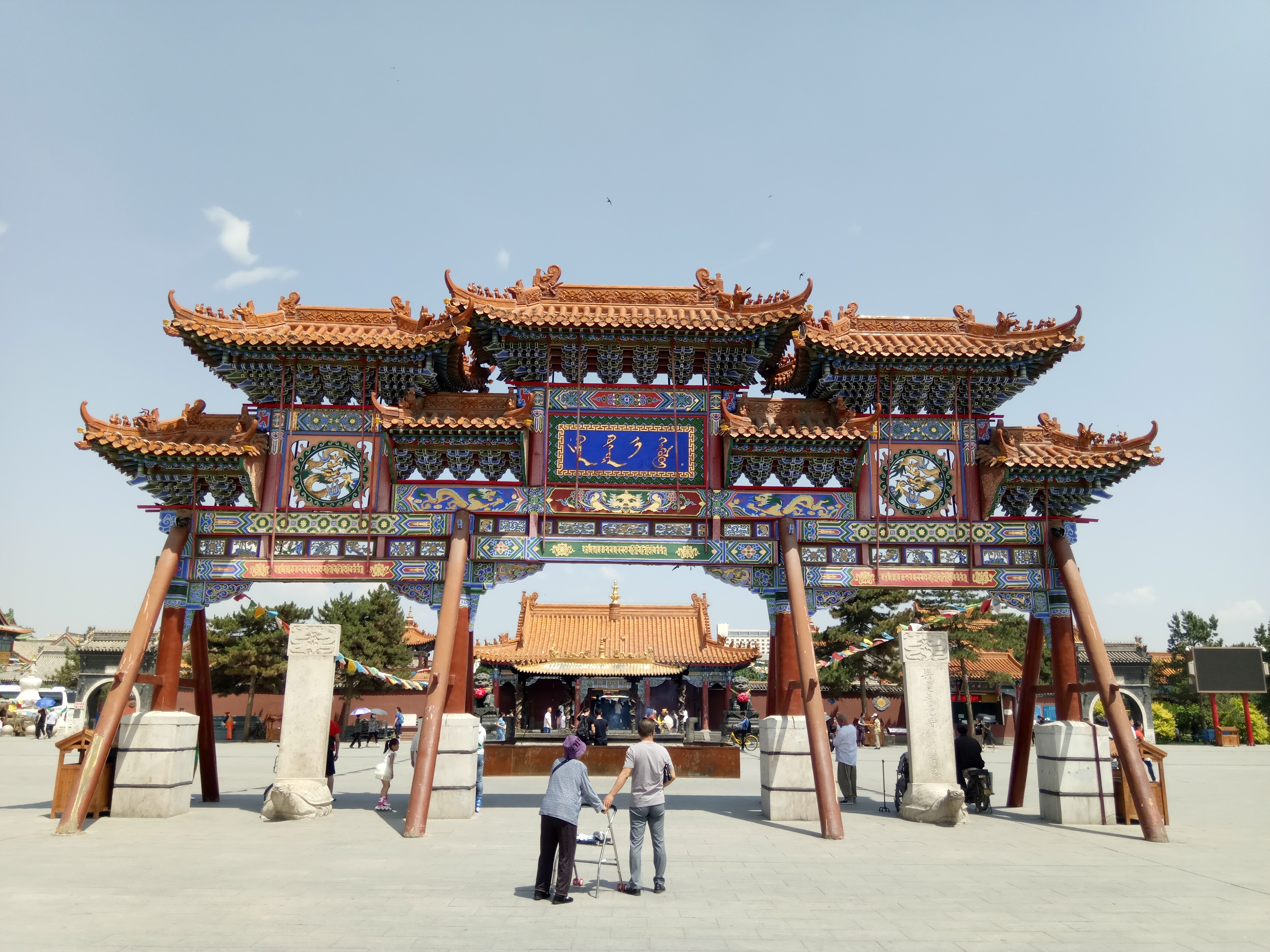 大召无量寺,呼和浩特市内最有名的景点,来呼和浩特之前就把这里定为