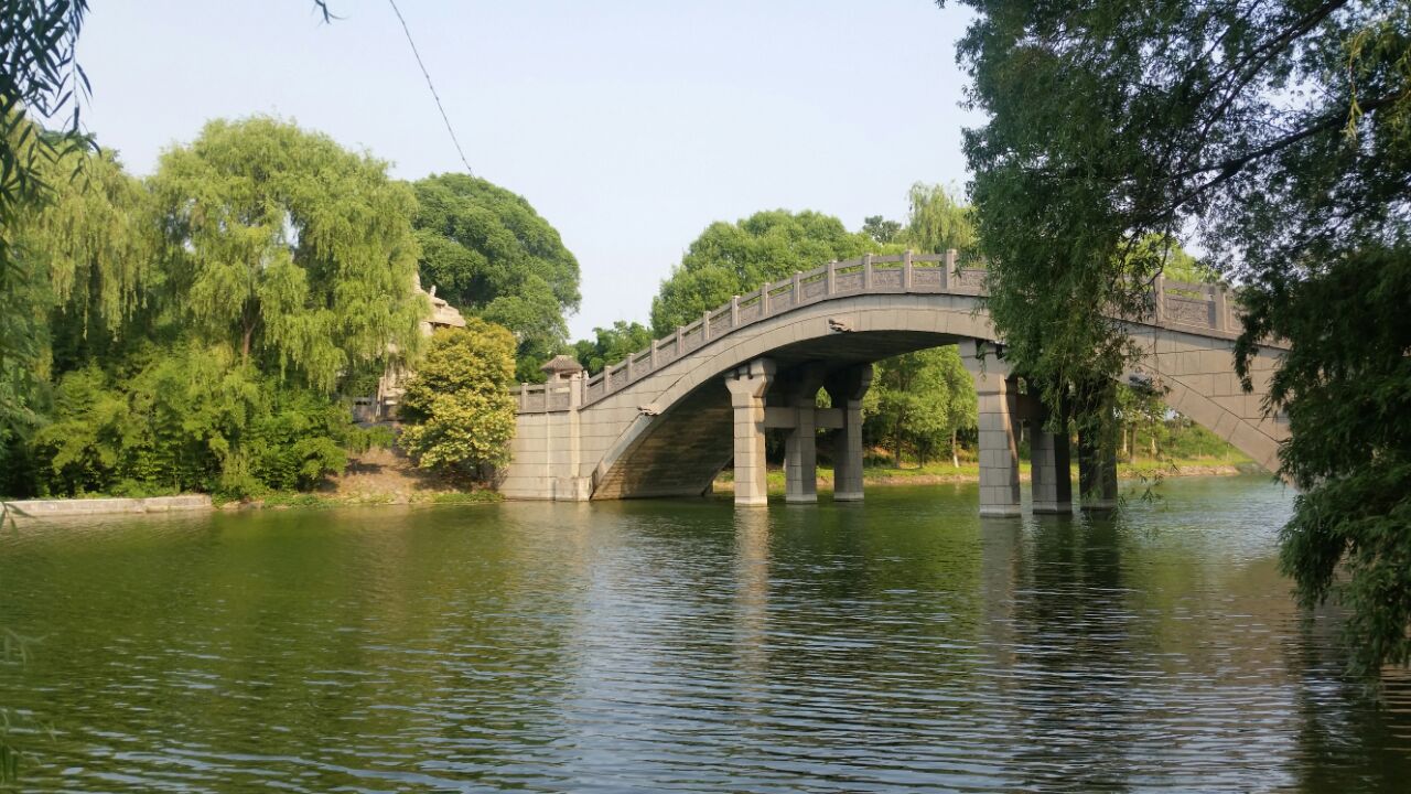 许昌市灞陵桥景区图片