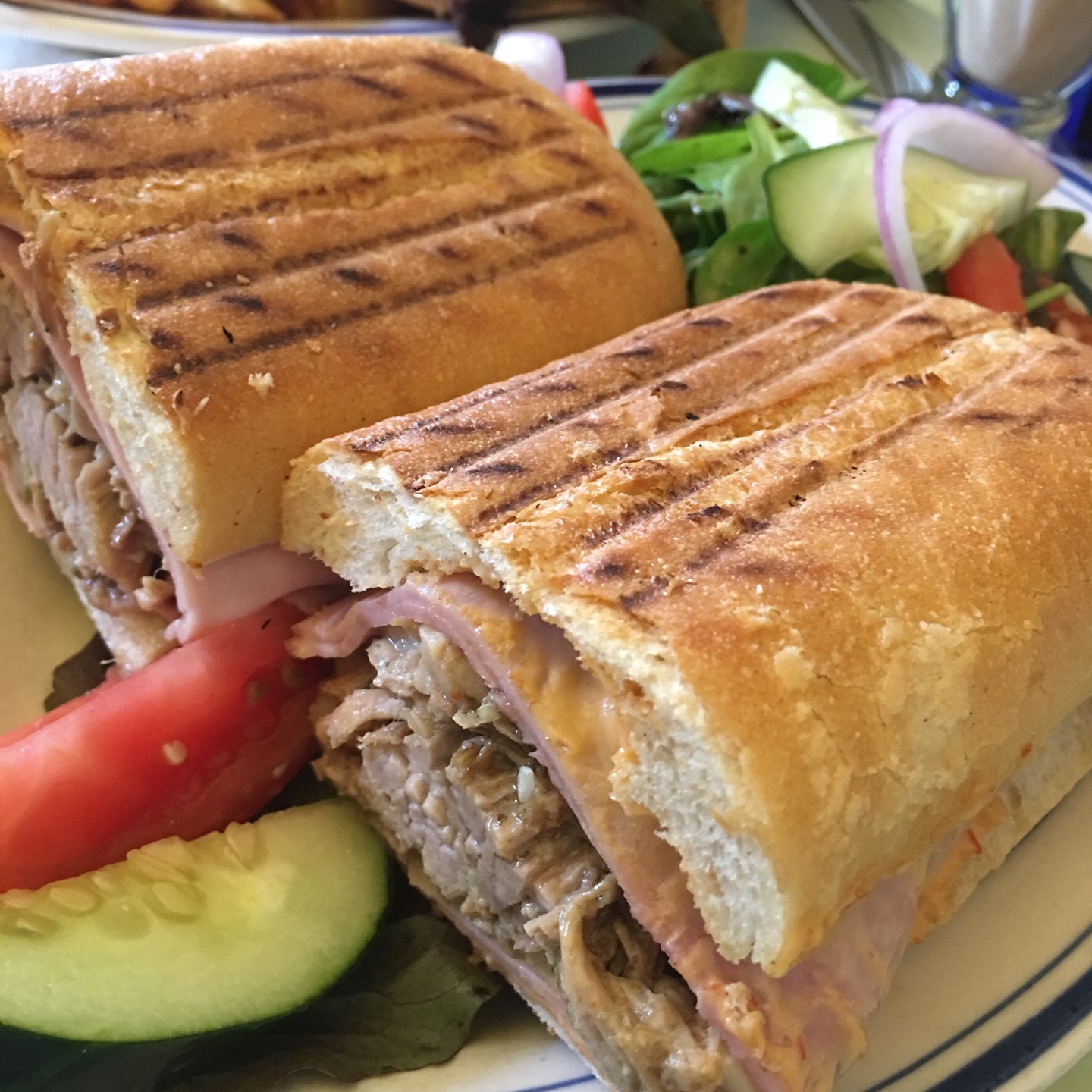 had the cuban & skirt steak sandwiches. both we.