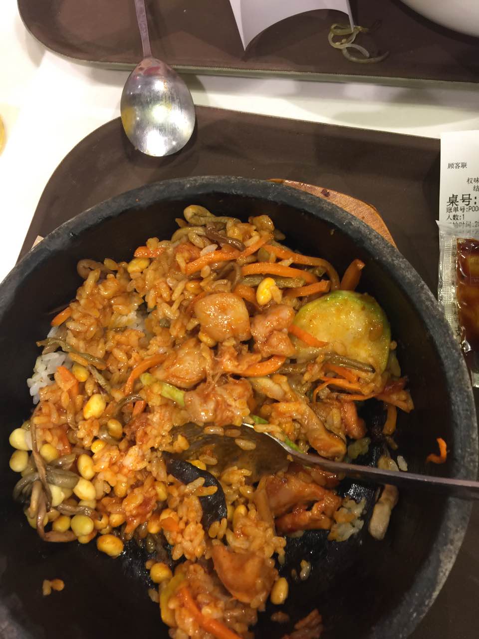 2022权味·石锅拌饭(中关村食宝街店)美食餐厅,非常好吃碗超级大超级