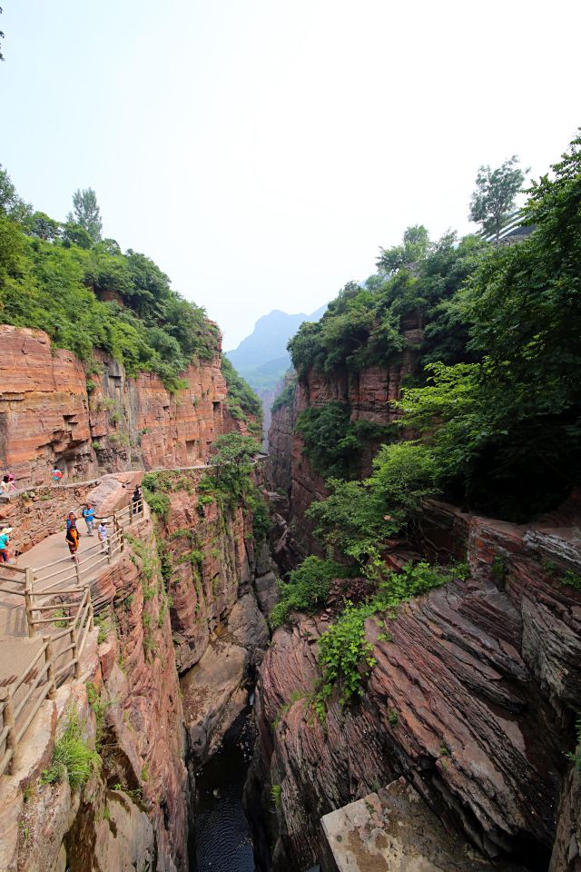 【携程攻略】辉县红岩大峡谷好玩吗,辉县红岩大峡谷景点怎么样_点评