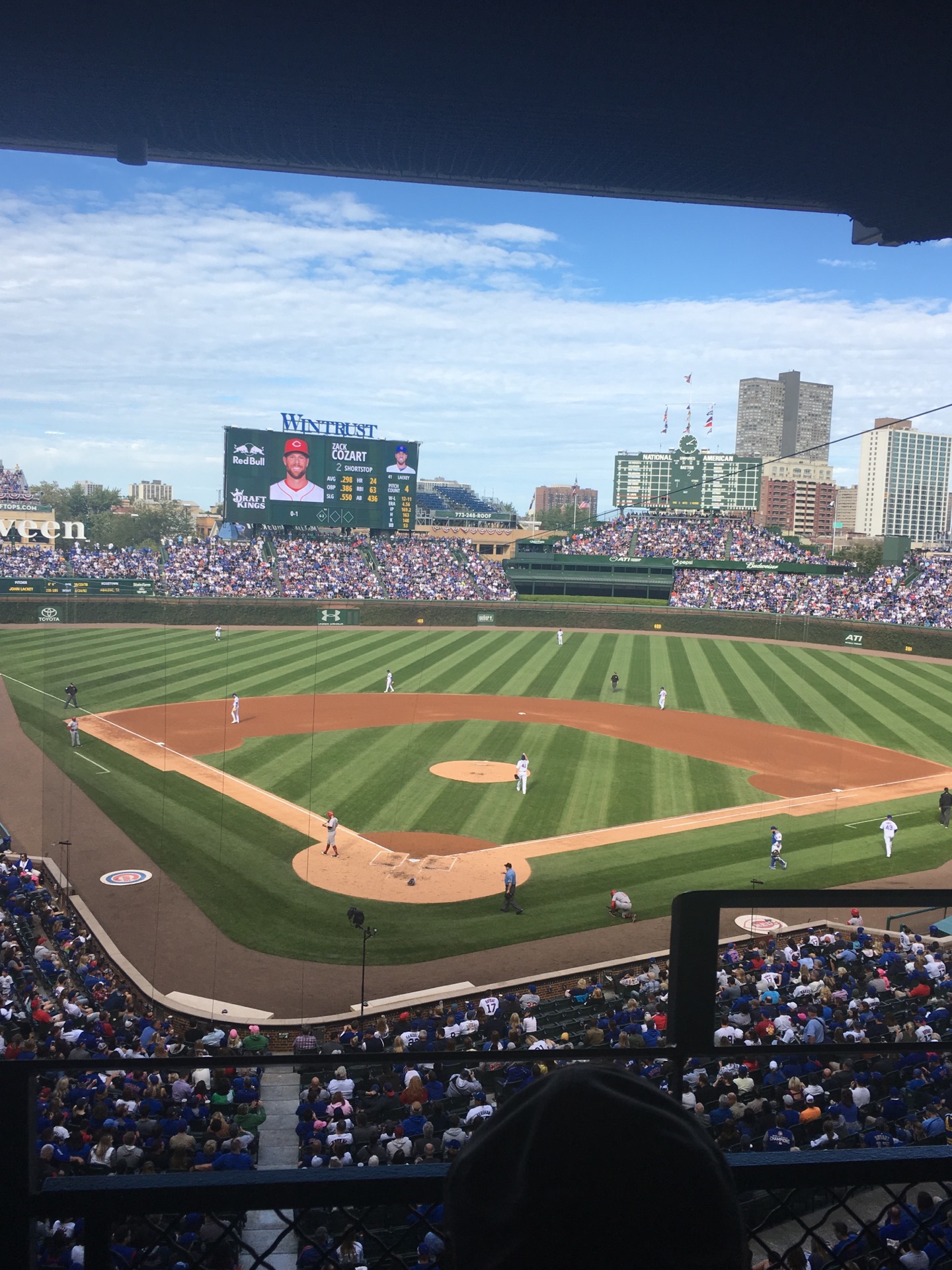 stadium club at wrigley field