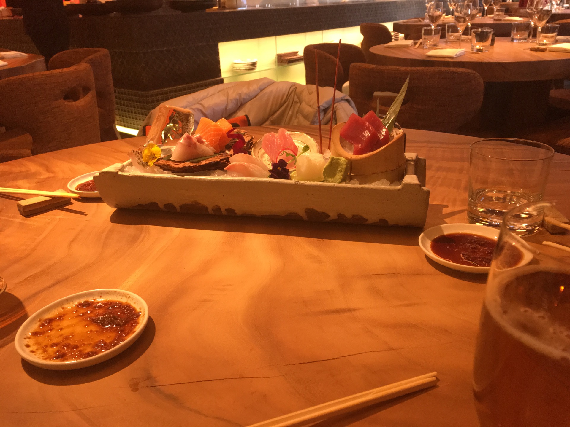 2022zuma restaurant美食餐厅,one of the best sashimi i e.