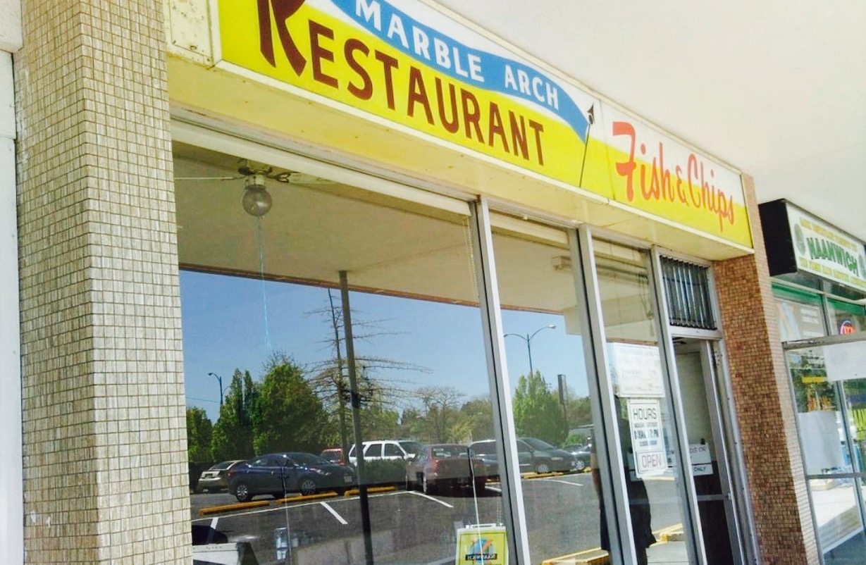 marble arch fish & chips 直线距离567m