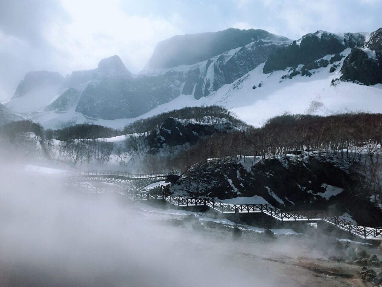 长白山北坡景区