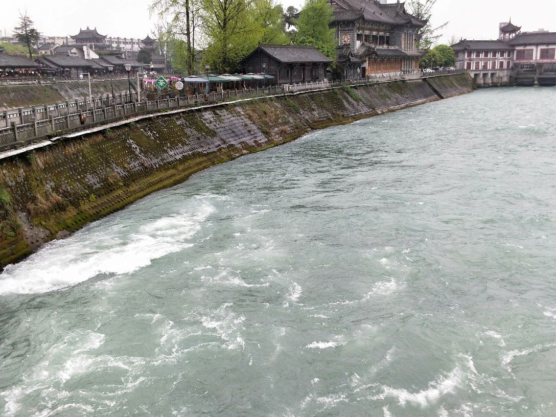 都江堰景區旅遊景點攻略圖