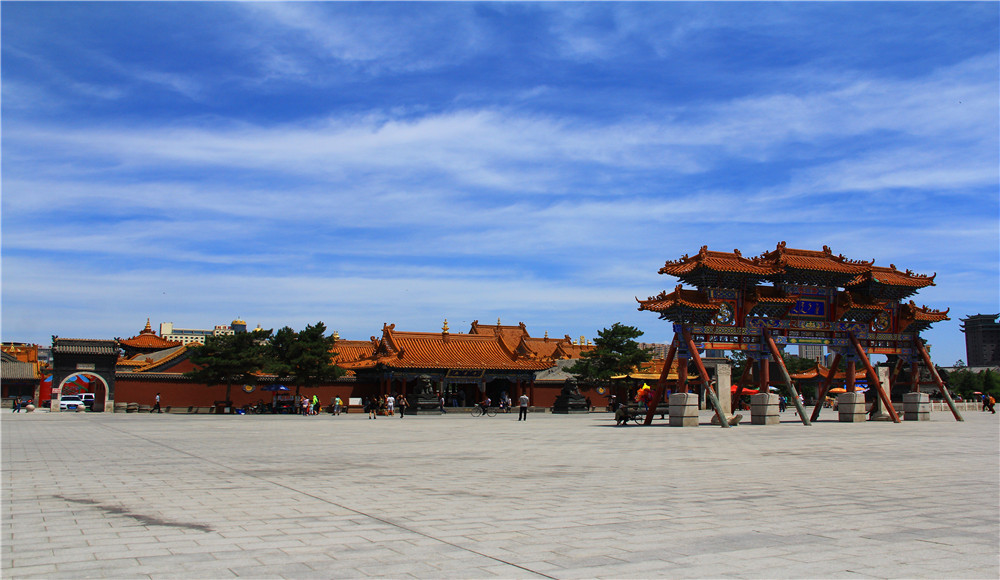 記憶的旅行;內蒙古呼和浩特,大昭寺,清真大寺,月明樓【第十二站】上篇