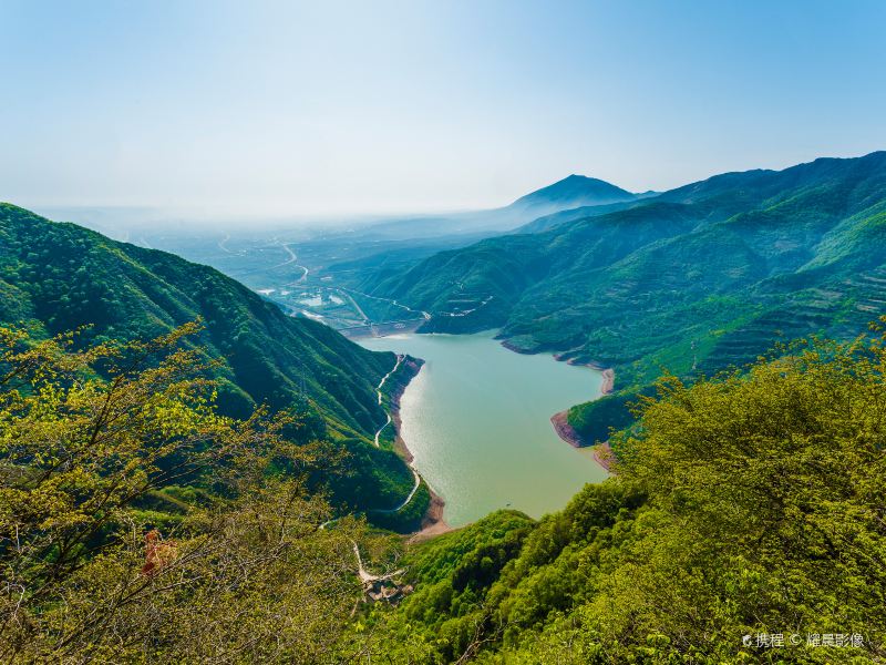 平凉崆峒水库图片