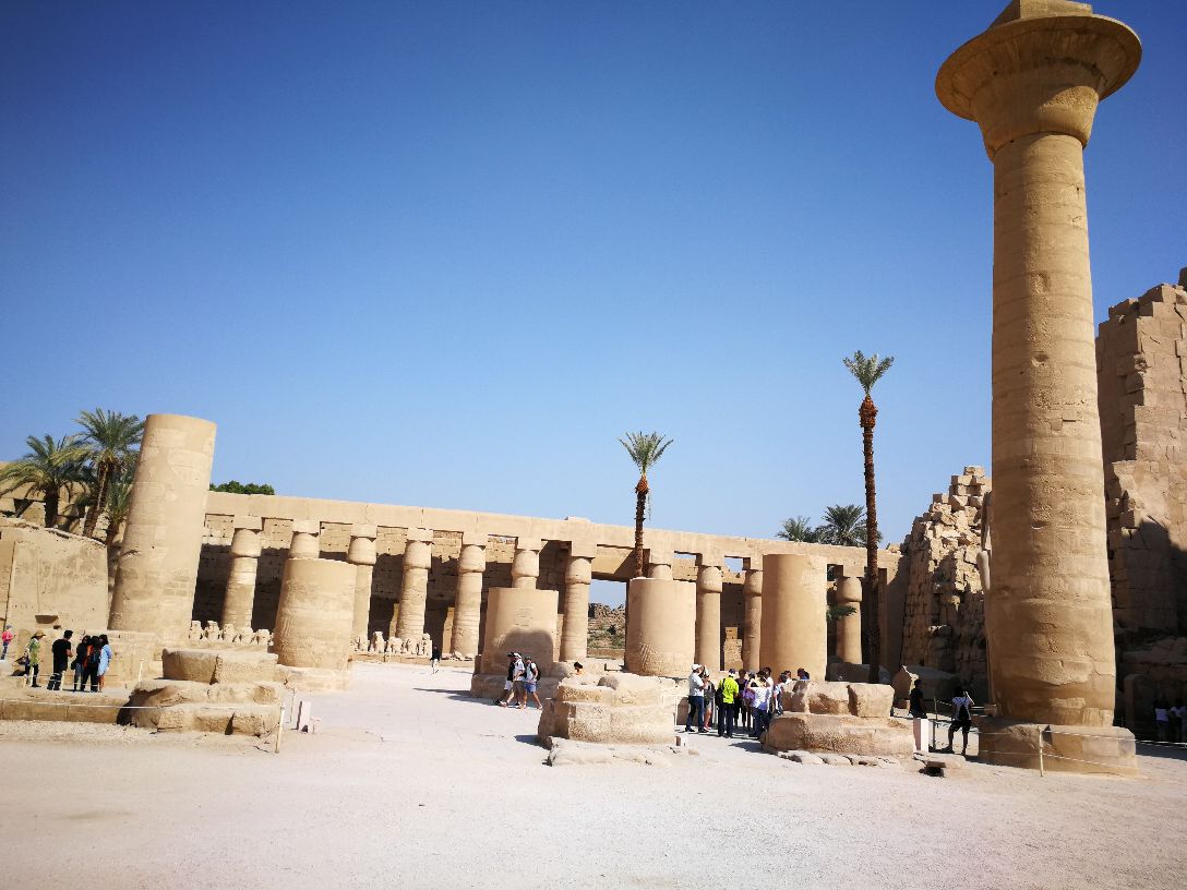 埃及卡尔纳克神庙的公羊大道-中关村在线摄影论坛
