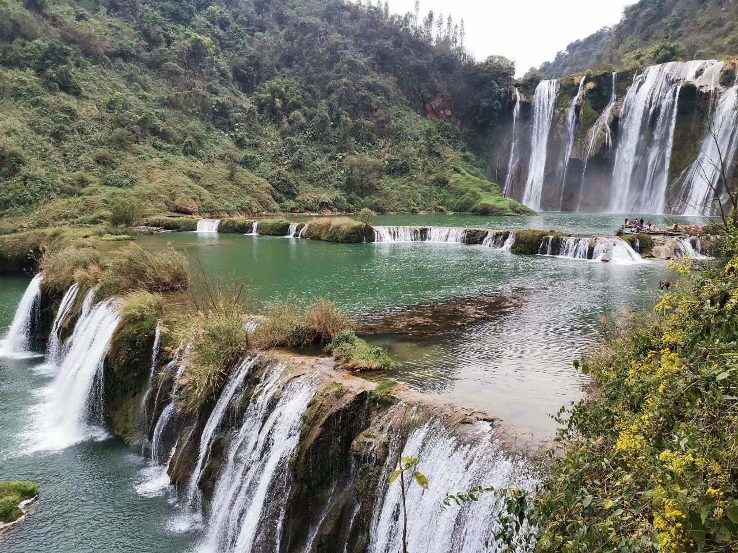 贵州 黄果树瀑布群 陡坡塘瀑布|陡坡塘瀑布|贵州|黄果树瀑布_新浪新闻