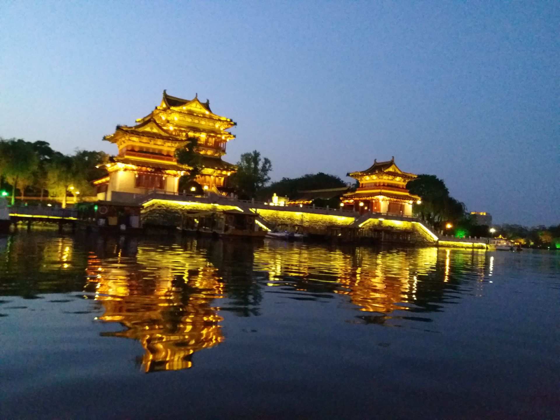 泰州凤城河画舫游船好玩吗,泰州凤城河画舫游船景点怎么样_点评_评价