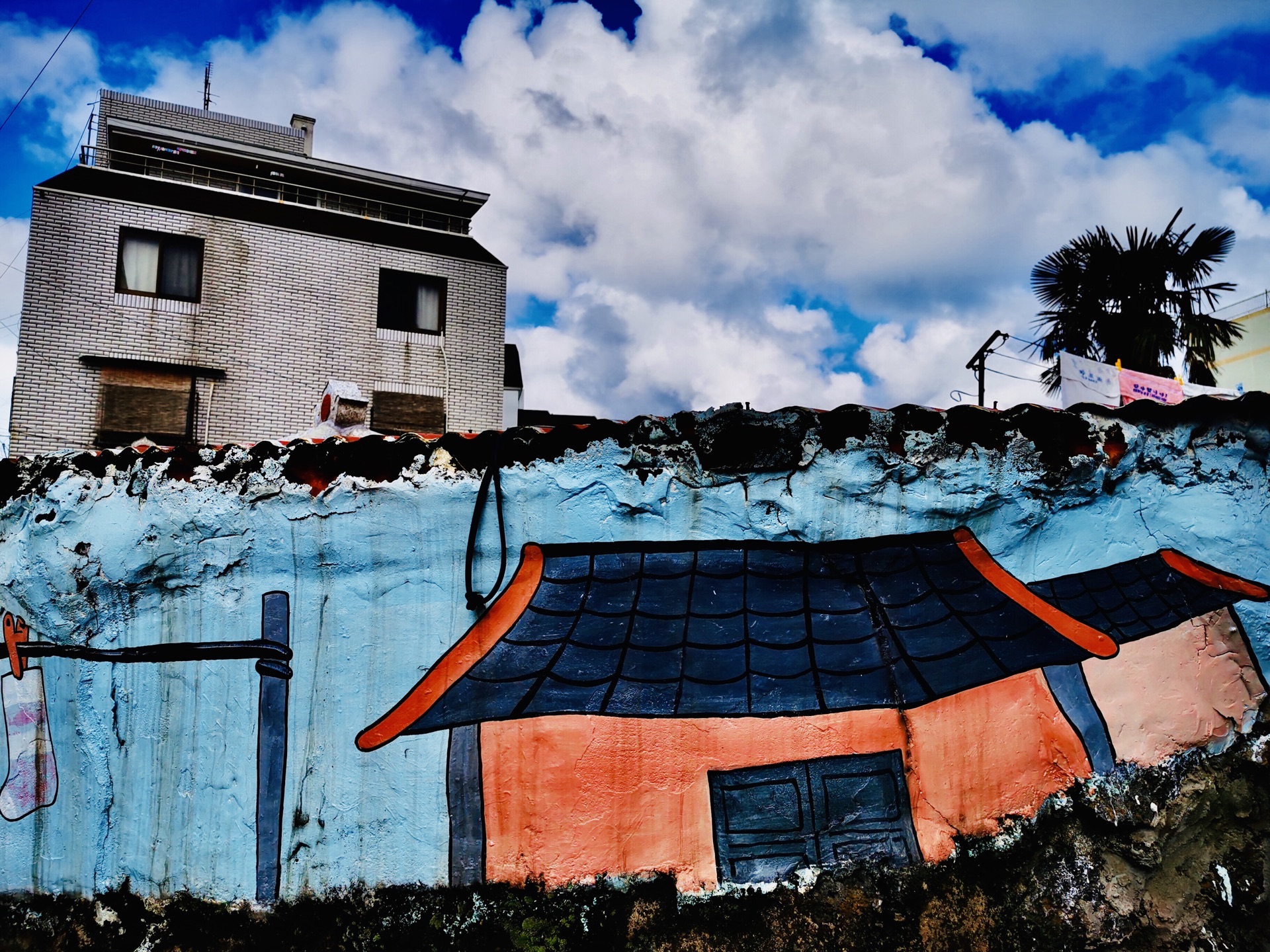 济州壁画街道图片