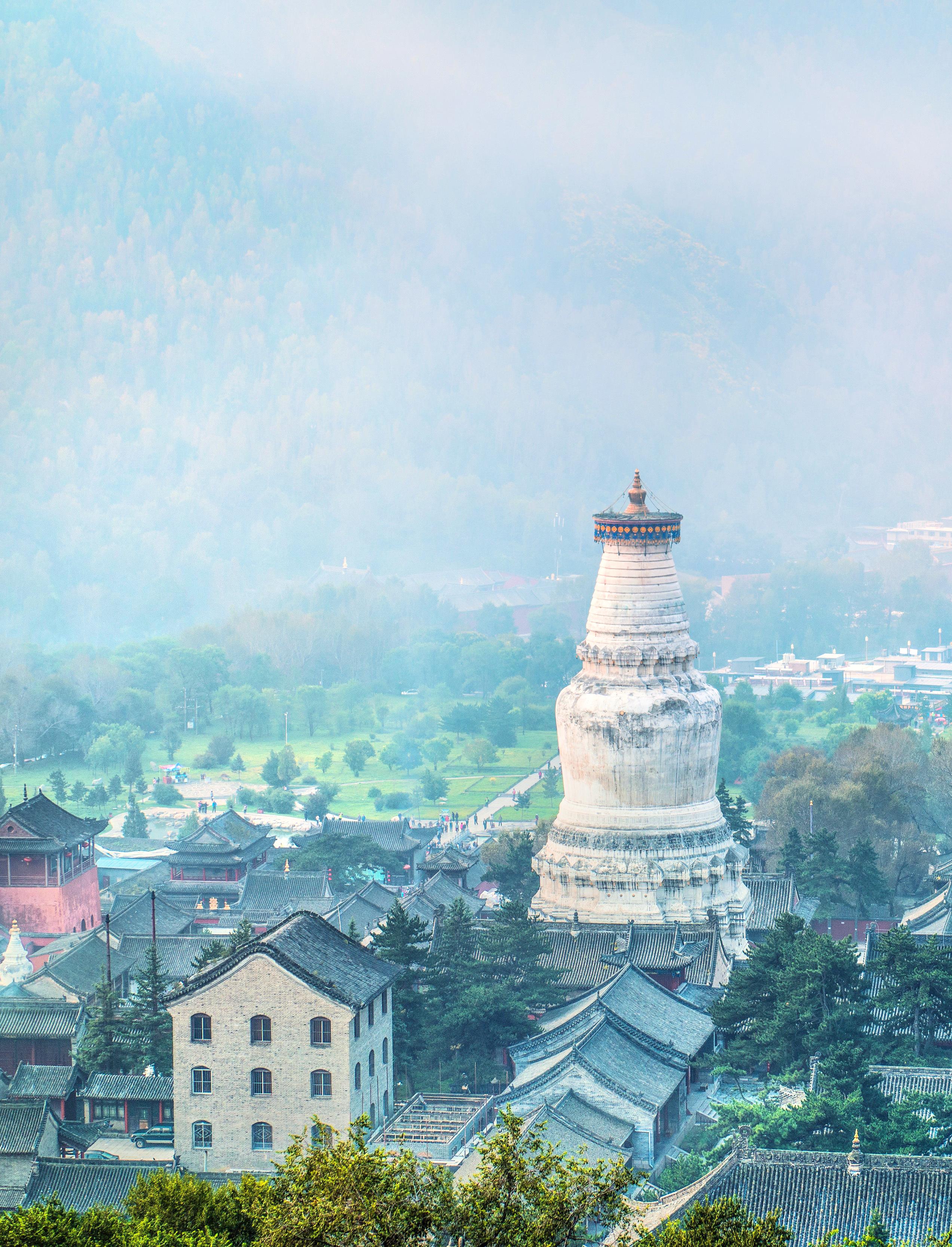 五台山静音寺图片