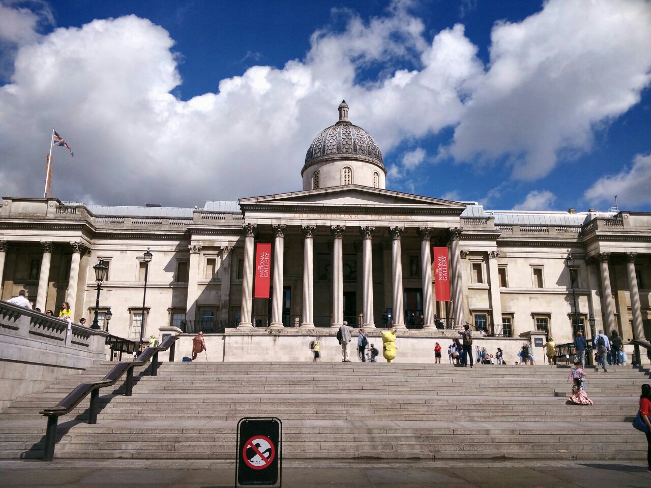 【携程攻略】伦敦国家美术馆景点,伦敦国家美术馆离大笨钟比较近,在