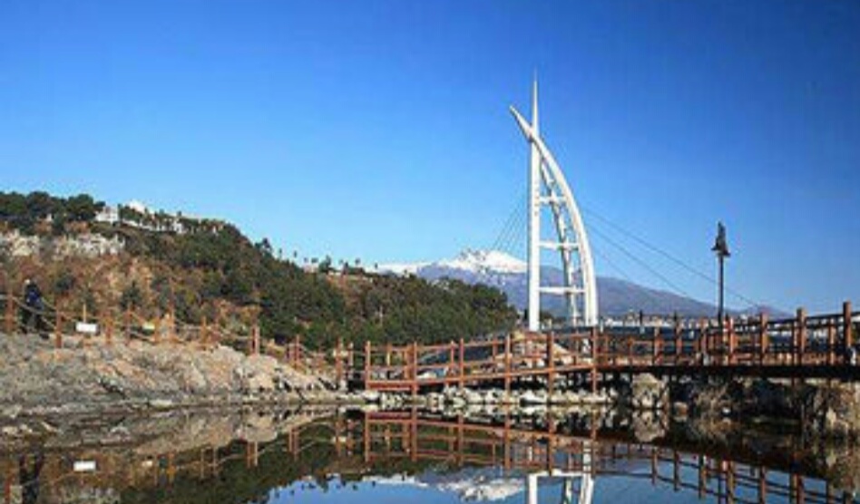 西归浦鸟岛新缘桥