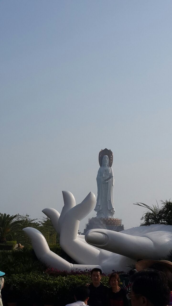 南海觀音,大氣磅礴,海上盛景.