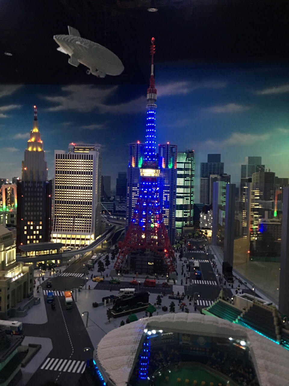 这次行程台场只安排了一天真心不够玩的起码得安排2天没去的地方只能