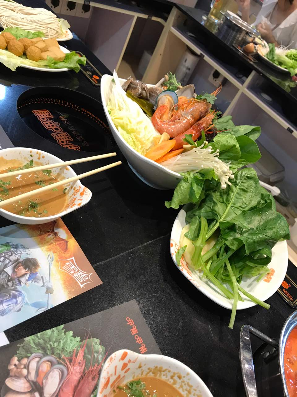 【携程美食林】衡水呷哺呷哺(衡水怡然城店)餐馆,服务员有点少,所以