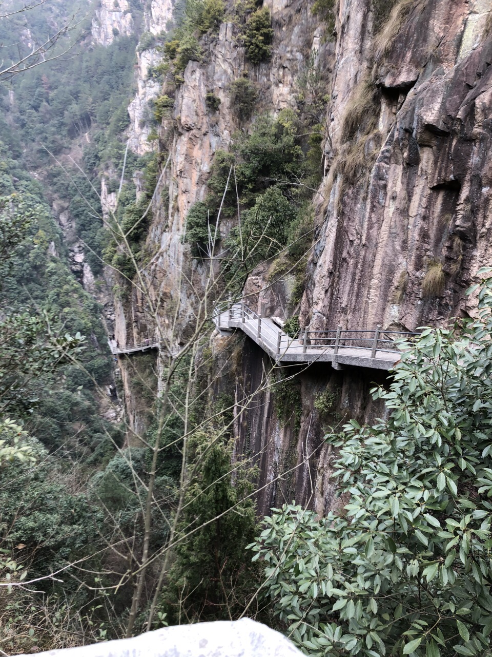 【攜程攻略】天台山瓊臺仙谷景點,我覺得不錯,棧道是亮點,從上往下走