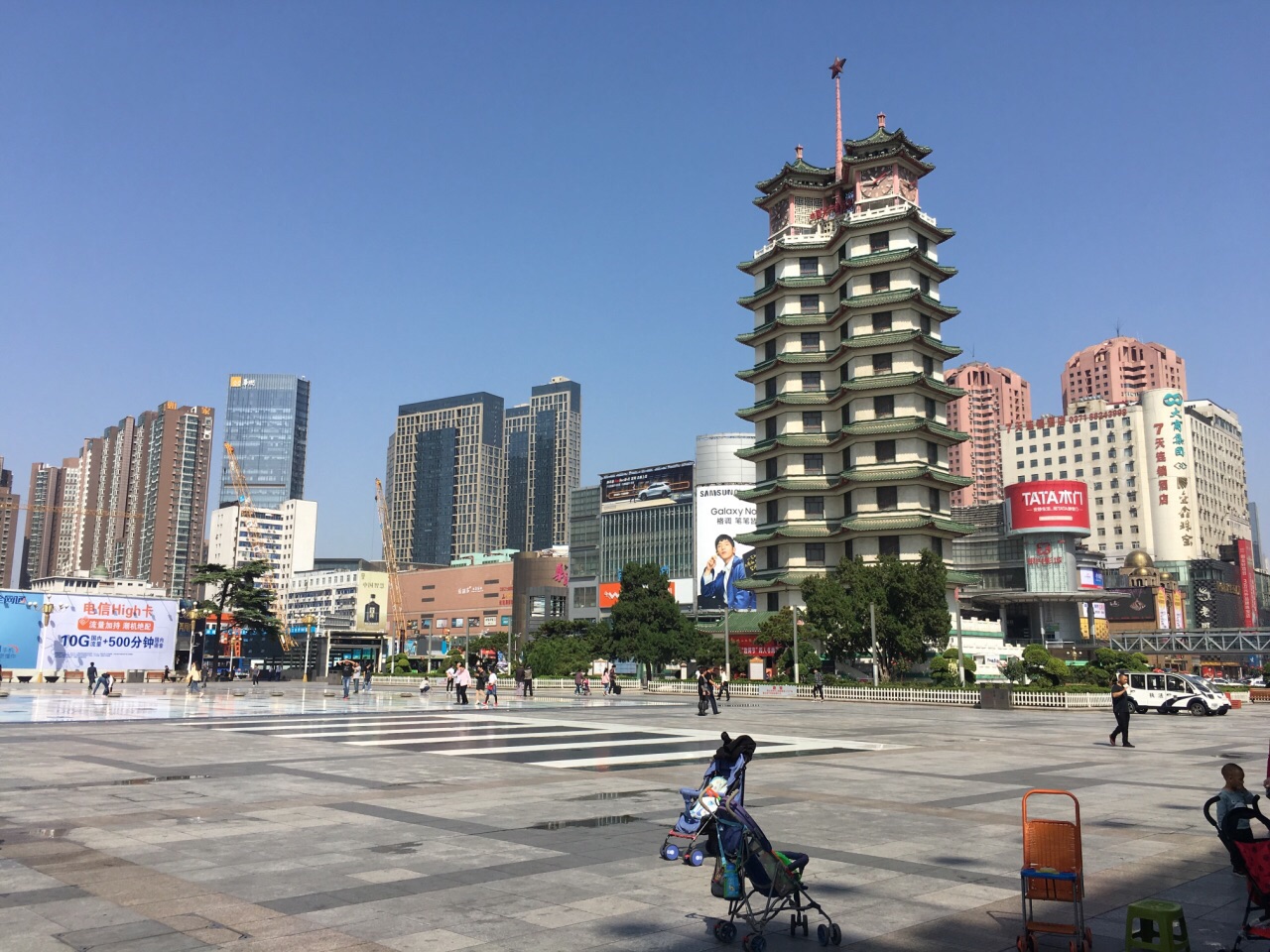 郑州二七广场改造图片