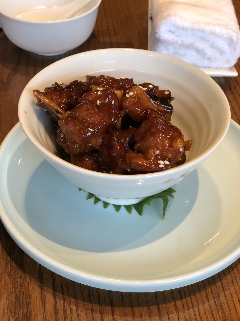 2022杭州西湖国宾馆·西湖第一名园·紫薇厅美食餐厅,松茸饭很香 桂花