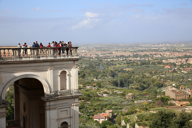 意大利蒂沃利游玩的一天
