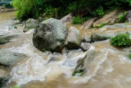 1-Day Guangde Tour: Taiji Cave's stunning karst formations, Lingshan Grand Canyon's picturesque scenery