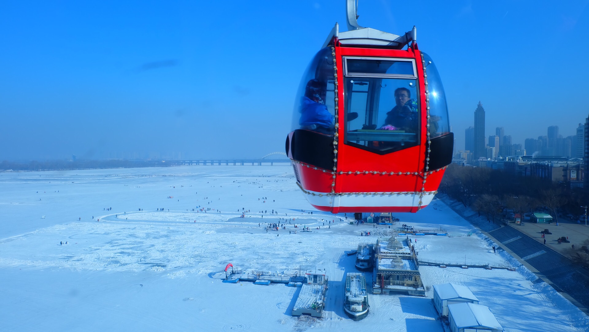 松花江观光索道