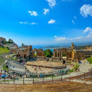 Ancient Theatre of Taormina旅游景点图片