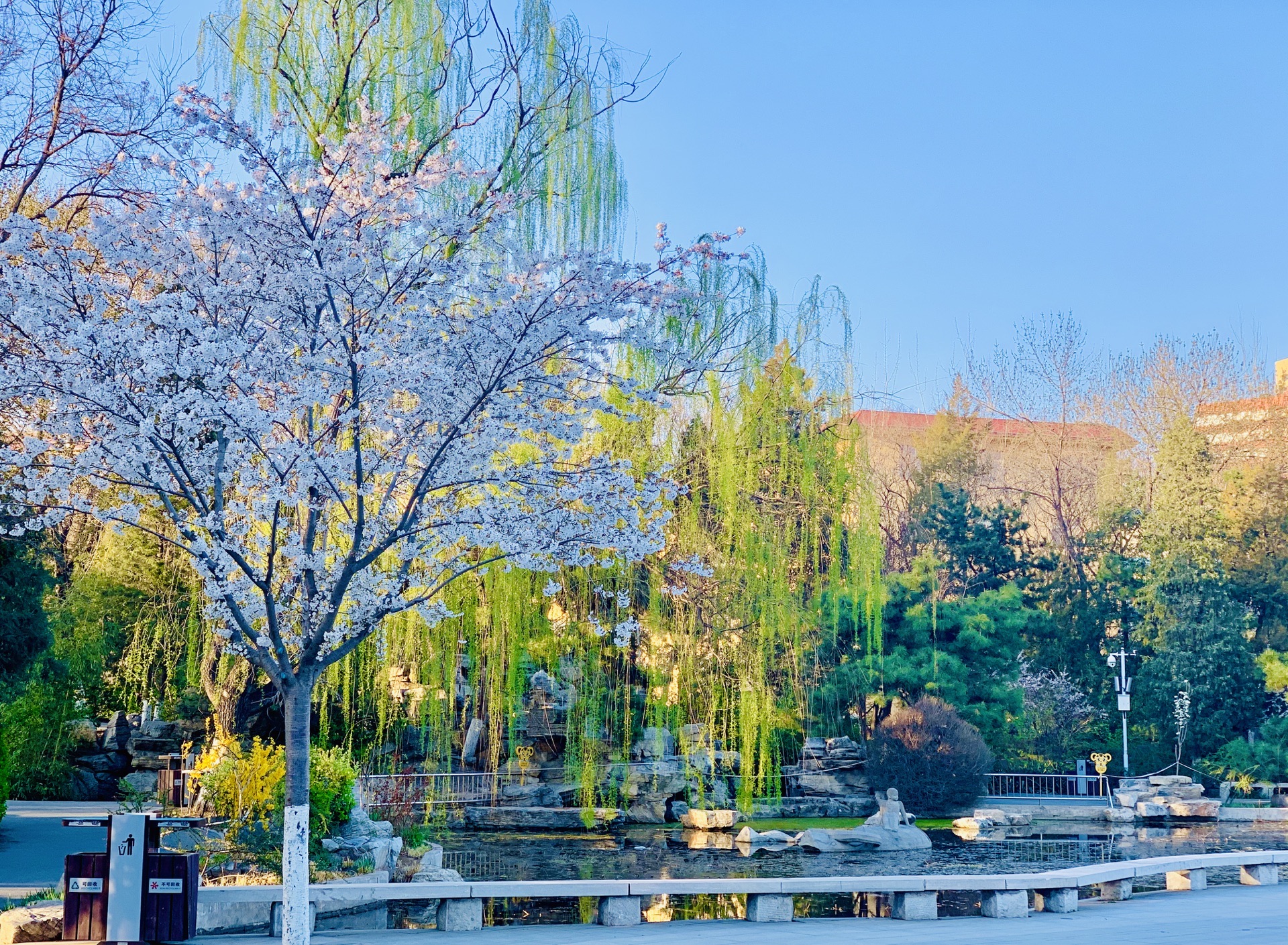 北京公园石景山图片